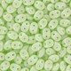 SuperDuo Beads 2.5x5mm Powdery - Pastel Lime